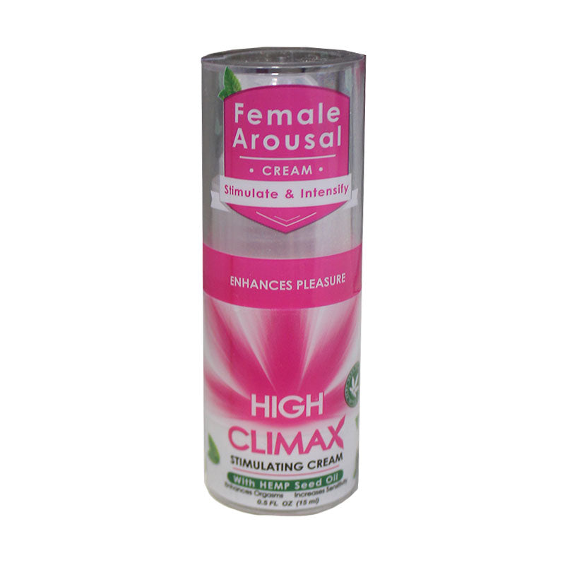 High Climax Female Stimulant with Hemp Seed Oil 0.5 fl. oz. bottle