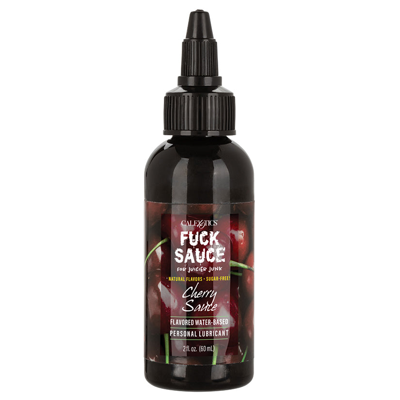 Fuck Sauce Water Based Personal Lubricant - Cherry 2oz.